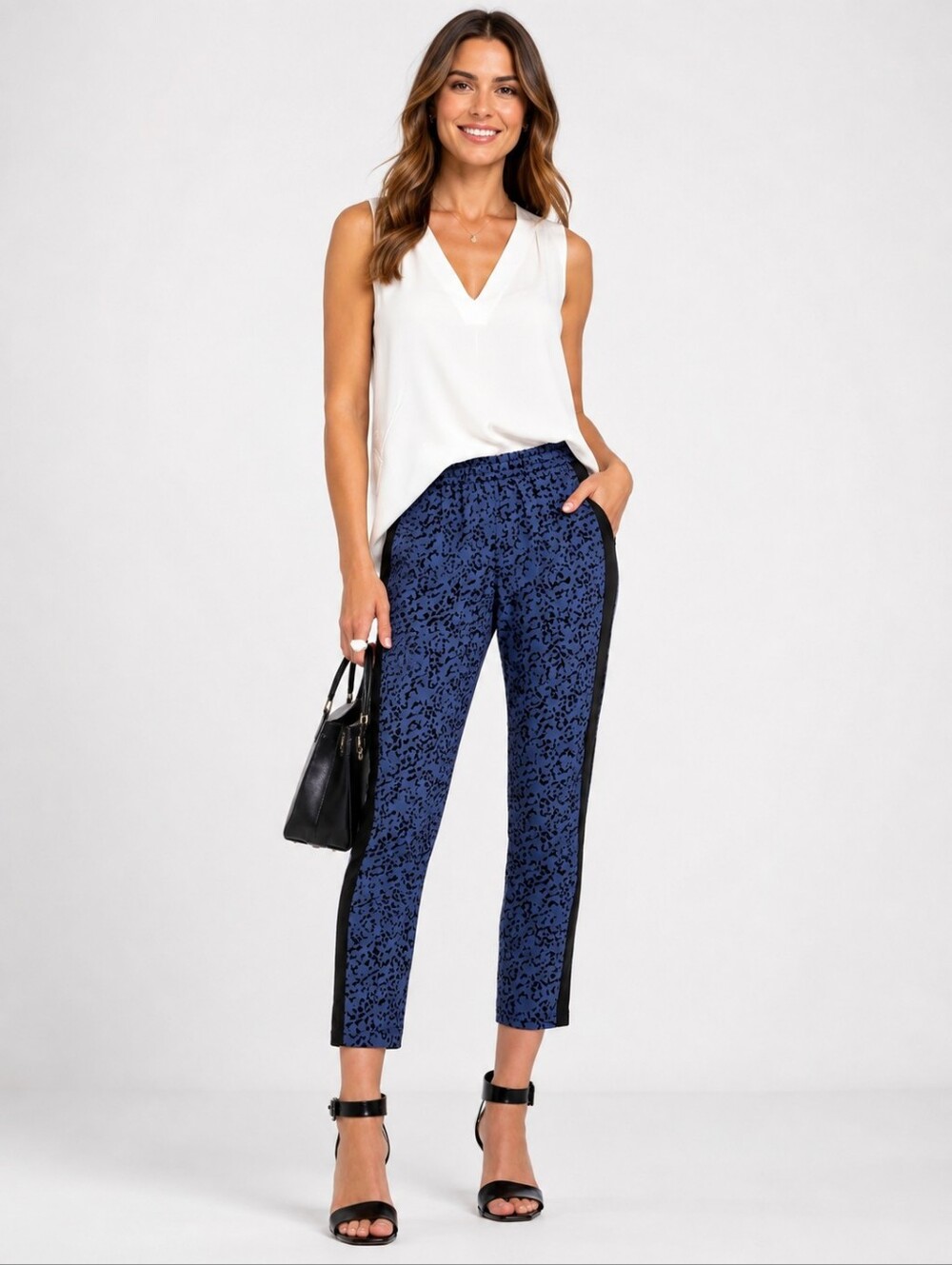 ❤️ THEORY JESHA SILK SLIM LEG ELASTIC WAIST PANTS, 0-00